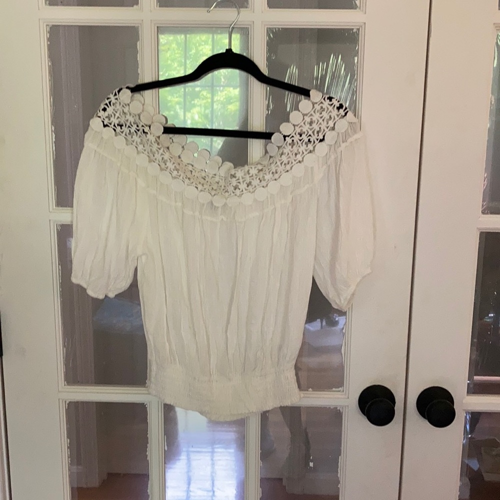 Summer off the shoulder top